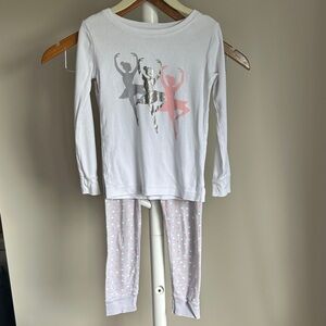 Old Navy Long Sleeve Ballerina Pajamas 4T